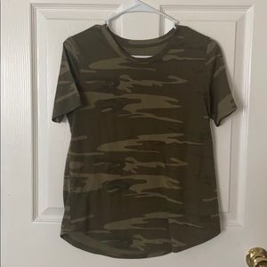 camo green shirt